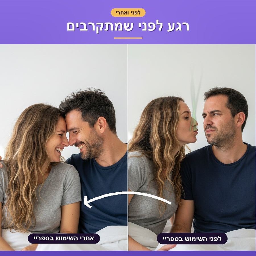 רגע לפני שמתקרבים